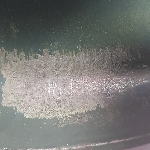 Imagem 5 de 7 de Capacete M1 Antigo Numerado Emenda Traseira Fecho Flexível.