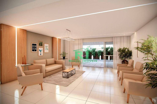 Imagem 4 de 17 de Residencial Unique Guarujá, Apartamento Com 3 Dormitórios Sendo 1 Suíte, 2 Vagas De Garagem À Venda, 86,09 M² - Jardim Astúrias - Guarujá/sp - Ap5469