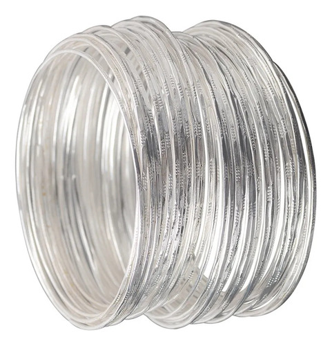 De Aro De Moda 50 Piezas De Brazaletes Apilables