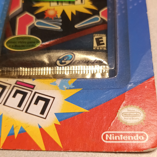 Gba Juego Pinball Para E Reader De Nintendo Game Boy Advance (Usado)