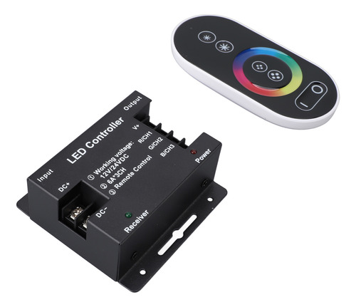 Regulador De Intensidad De Control Remoto Rgb Led Touch Para