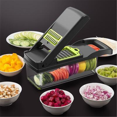 Cortador Manual Fatiador De Frutas Verduras Legumes 15 Em 1