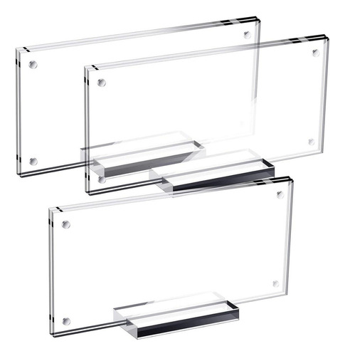 M Para Moldura De Nota De Dólar, Display De Mesa Com