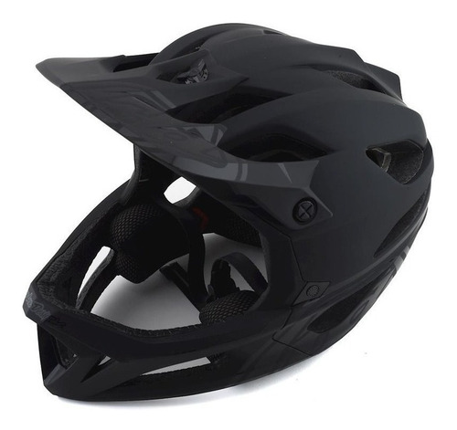 Casco Para Mtb Fullface Troy Lee Stage Mips Helmet Stealth B