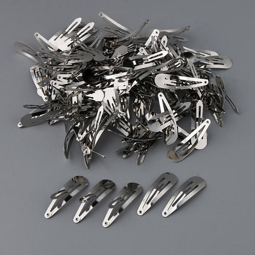Pieza 100 Unids Metal Plateado 50 Mm Broche De Pinzas Para