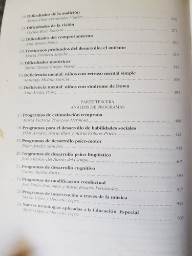 Libro Bases Psicopedagógicas De La Educación Especial (Usado)