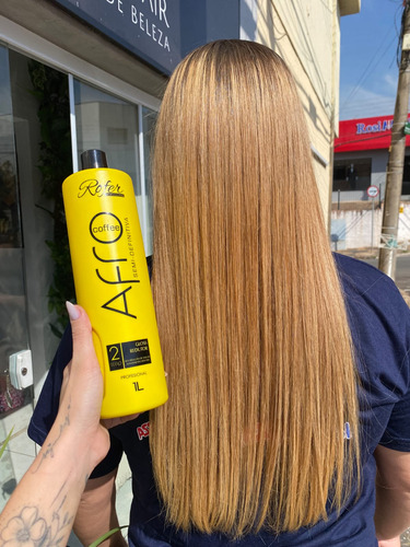 Progressiva Semi Definitiva Afro Coffee Rofer+perfume Cabelo