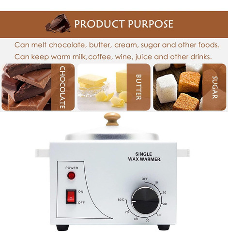 Pote De Derretimento De Chocolate Com Temperatura Ajustável