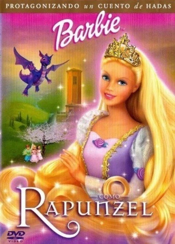 Barbie Como Rapunzel Dvd Película En Español Latino