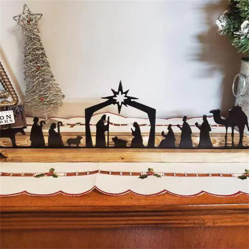 Belenes Con Luz Nocturna En Forma De U Para Navidad E India