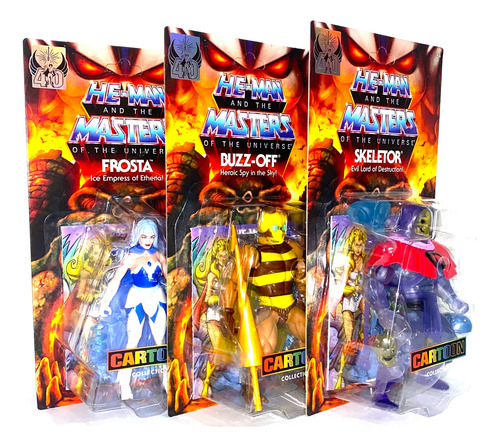 Skeletor Invisible,buzz-of,frosta -wave7 Cartoonunponched Us (Usado)