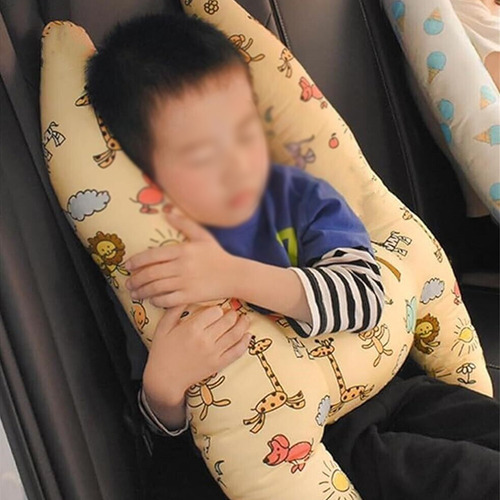 P Pillow And Pillow Kid Pillow Cojín Coche Para Dormir, Asi