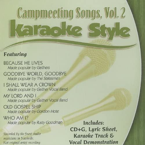 Cd: Canciones De Reuniones De Campamento, Estilo Karaoke, Vo