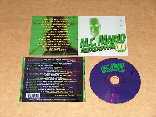 M.c. Mario - Mixdown 2000 Cd