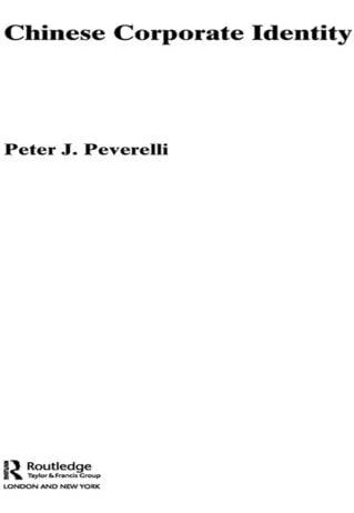 Libro Chinese Corporate Identity - Peter Peverelli