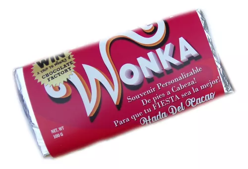 Tabletas de chocolate Wonka