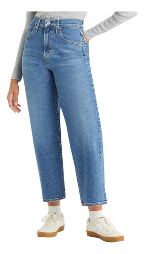 Jeans Mujer High Rise Wide Leg Azul Levis 72970-0018