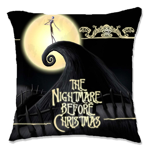 Cojin De El Extraño Mundo De Jack Sally Halloween 40x40cm