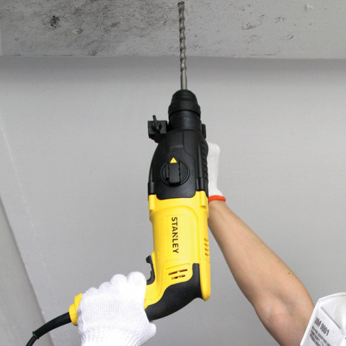 Rotomartillo Sds Plus 26mm 800w Stanley Shr263k-b2c Color Amarillo