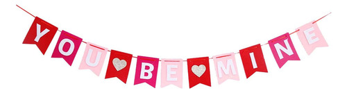 Pancarta Del Día De San Valentín, Guirnalda De Corazón