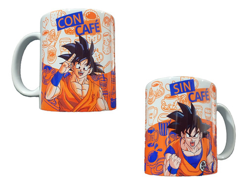 Goku Taza Cafe  Personalizada 