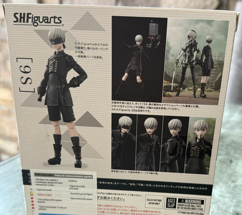 Bandai Sh Figuarts Nier Automata 9s Nuevo Y Sellado (Usado)