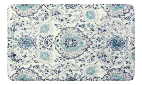 Lanffia Alfombra Bohemia Floral 3 X 5  Persa Damasco Lana