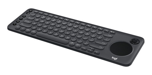 Teclado Smart Tv K600 Logitech Color del teclado Negro Idioma Español