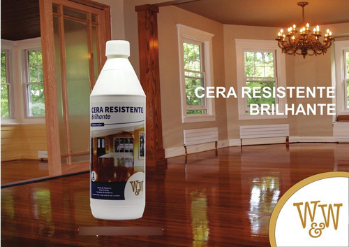 Kit 3 Cera Brilhante Para Madeira + 2 Removedor Concentrado