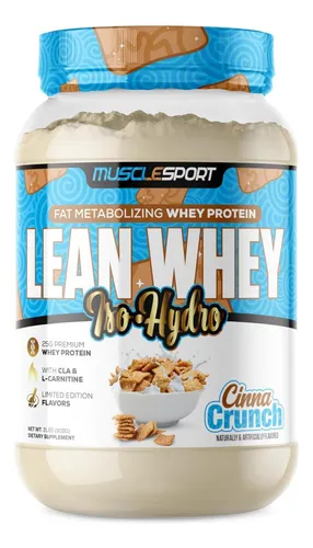 Musclesport Lean Whey Revolution Proteína En Polvo - Aislad