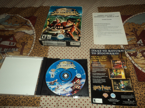Harry Potter Quidditch World Cup Para Pc Con Manual (Usado)