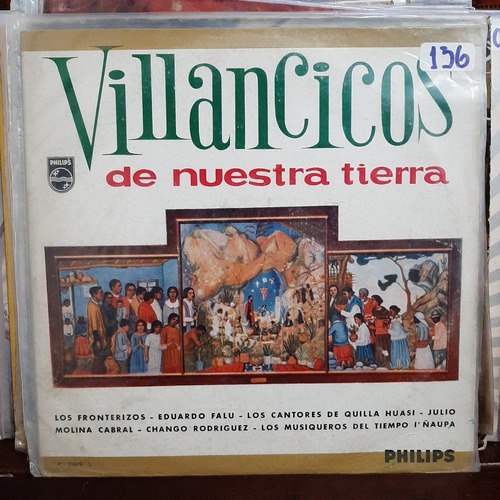 Vinilo Villancicos De Nuestra Tierra Fronterizos Falu Vnt F3