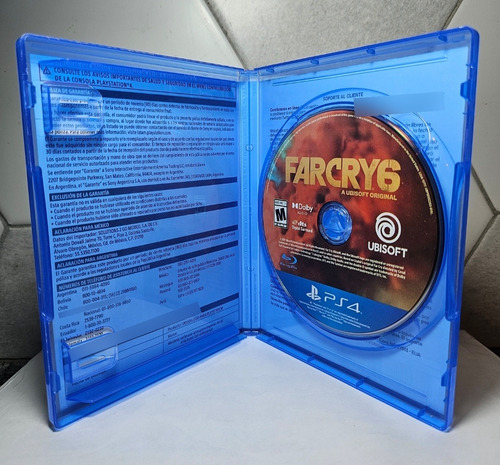 Far Cry 6 Ps4 - Formato Fisico - Impecable - Mastermarket (Usado)