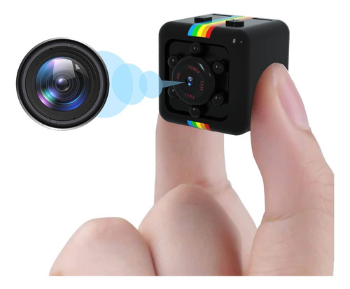 Cámara Oculta Hd 1080p Mini Cámara Espía Portátil P...