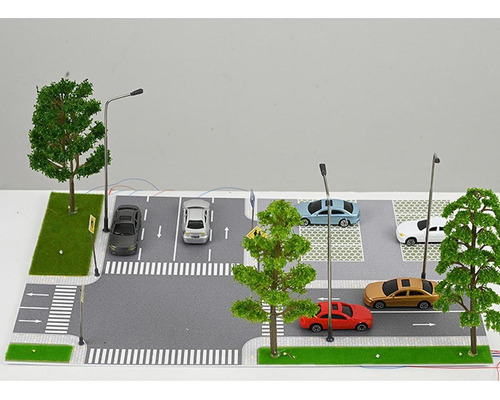 Kits De Escenografía A Escala Ho Para Estacionamiento, Con