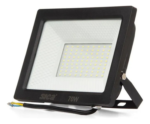 Reflector Proyector Led Pro Slim 70w Exterior Sica