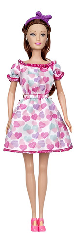 Muñeca Brittany Vestido Corazones