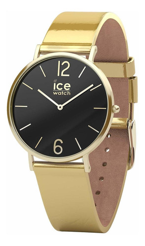 Reloj Mujer Ice Watch 15084 Cuarzo 34mm Pulso Dorado En