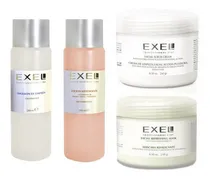 Comprar Kit Cosmetología Facial Exel Basico Cremas Loción Combo Piel