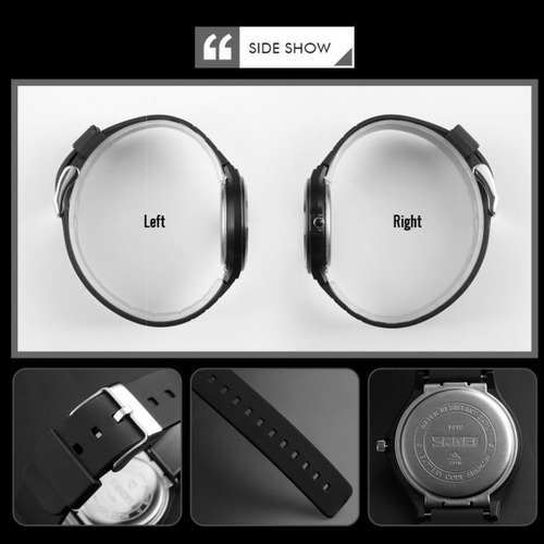 Relojes De Cuarzo Con Calendario Analógico Casual Skmei