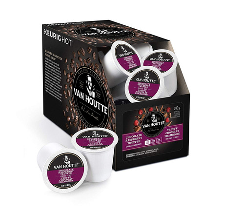 Van Houtte Frambuesa Trufa De Chocolate Café, K-cup Bolsita