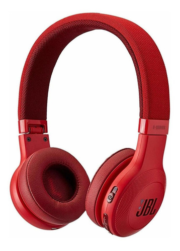 Fone de ouvido on-ear sem fio JBL E45BT JBLE45BT red