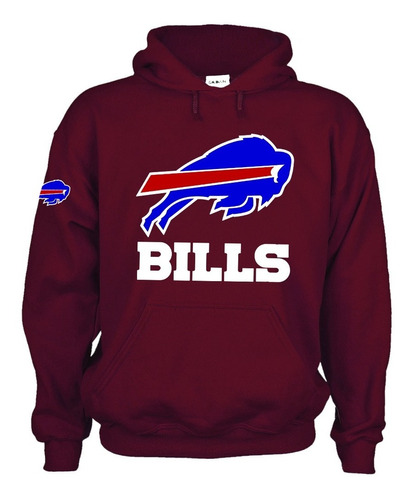 Sudadera Capucha Bills De Búfalo Nfl Fútbol Americano Mod. 1