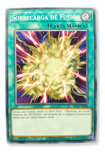 Yugi-oh! Overload Fusion Sdcs-en048 Comun