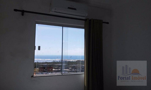 Imagem 14 de 15 de Apto 60m², 2 Quartos (1suíte), Linda Vista Mar No Porto Das Dunas - Ap0055
