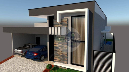 Imagem 1 de 18 de Casa À Venda, 192 M² Por R$ 1.300.000,00 - Condomínio Vila Franca - Paulínia/sp - Ca0635