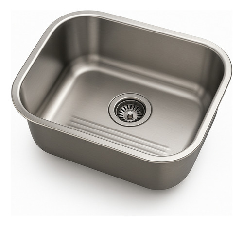 Cuba Inox Smarthome 430 No2 56x34x17 C/ Válvula E Sifão