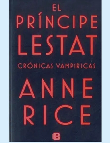 Libro Príncipe Lestat 