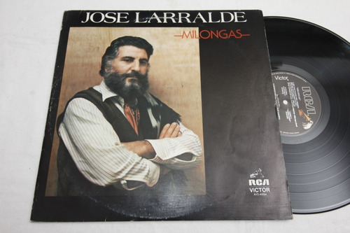 Vinilo José Larralde Milongas 1982 Compilado