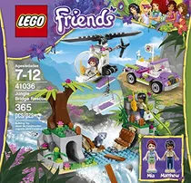 Comprar Lego Friends Jungle Bridge Rescue 41036 Set De Construccion